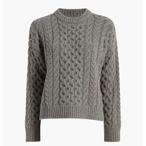 EUC Hill House The Kennedy Sweater Grey Sz L